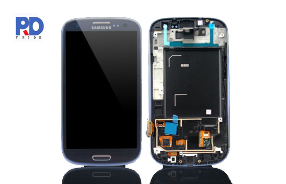 Gute Qualität 4,8 Zoll Samsungs-LCD-Bildschirm-Ersatz für blaues Samsung S3 i9300 Ventes