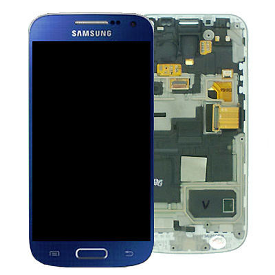 Gute Qualität 4,3 Zoll hochauflösender Touch Screen Samsungs LCD für S4 Mini-i9190 LCD mit Analog-Digital wandler Blau Ventes