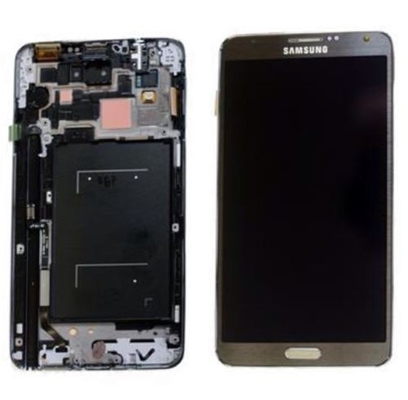 Gute Qualität 5,7 Zoll Samsungs-LCD-Bildschirm-ohne Rahmen für Note3 N9000 LCD mit Analog-Digital wandler Grau Ventes