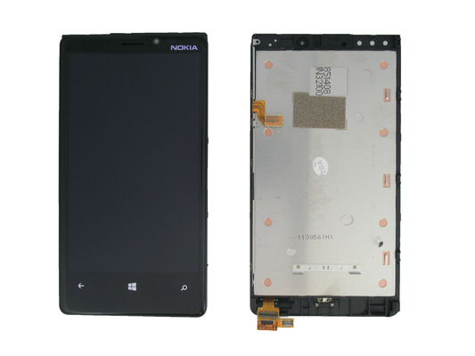 Gute Qualität 4,5 Zoll Nokia-LCD-Bildschirm-für 920 LCD mit Analog-Digital wandler Schwarzem Ventes