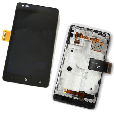Gute Qualität 4,3 Zoll Nokia-LCD-Bildschirm-für Lumia 900 LCD mit Analog-Digital wandler Schwarzem Ventes