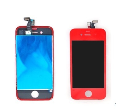 Gute Qualität Umwandlungsausrüstung LCD-Analog-Digital wandler Versammlungs-rote Farbe-Iphone 4s Mobiltelefon Iphone 4S Reparatur-Teile Ventes