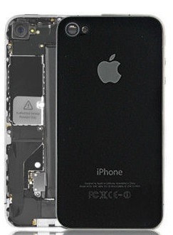 Gute Qualität Soem-iphone 4s Reparatur-Teil-Rückendeckel-ErsatzTouch Screen Analog-Digital wandler Ventes