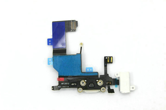 Gute Qualität USB, das Dock-Antennen-Flexkabel-Komponenten von IPhone5 mit Verbindungsstück Kopfhörer-Jacks Mic auflädt Ventes