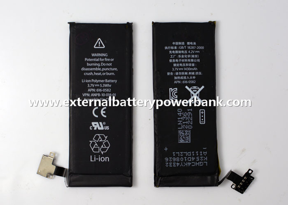 Gute Qualität Polymer-Batterie Li-Ion der hohen Leistung 1430mah wieder aufladbare für iPhone4S Ventes
