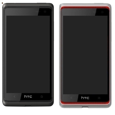 Gute Qualität Schwarzes, Rot 4,5 Zoll Handy-Analog-Digital wandler mit Feld für HTC-Wunsch 600 Ventes