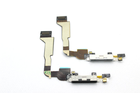 Gute Qualität Weiß USB-Dock-Verbindungsstück-Handy-Aufladungshafen-Flexkabel-Band Iphone 4S Ventes