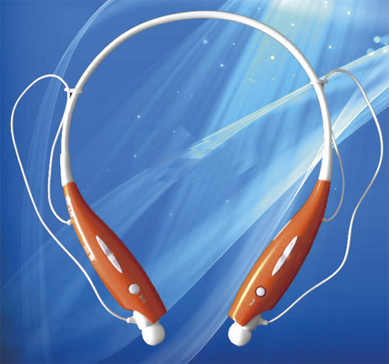 Gute Qualität Orange Musik-drahtloser Bluetooth-Kopfhörer für Handy Handfree Ventes