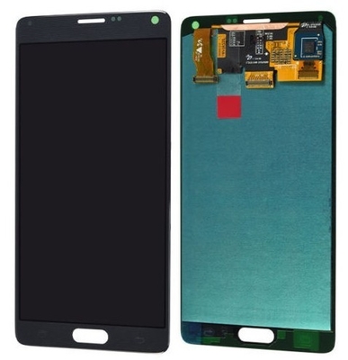 Gute Qualität 5,7 Zoll Samsungs-LCD-Bildschirm-für Anmerkung 4 LCD mit Analog-Digital wandler Versammlungs-Schwarzem Ventes