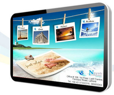 Gute Qualität Ultra dünner 18,5 Zoll-Stand-allein Digital-LCD-Bildschirm-Signage/Flughafen LCD-Werbungs-Anzeige Ventes
