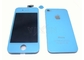 Qualitätssicherung LCD mit den Digital- wandlerversammlungs-Wiedereinbau-Installationssätzen blau für IPhone 4 Soem-Teile Entreprises