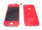 Digital- wandlerversammlungs-Wiedereinbau-Installationssätze roter LCD IPhone 4 Soem-Teile Entreprises
