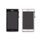 Schwarzes, Weiß 4,3 Analog-Digital wandler Touch Screen Zoll Fahrwerkes Optimus L7 P700 LCD mit Rahmen Entreprises