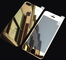 Goldausgeglichenes Glas-Schirm-Schutz-Spiegel-Film für Front-Rückseite Iphone 5s Entreprises